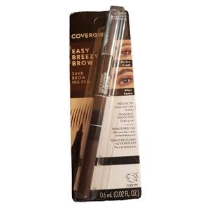 COVERGIRL Easy Breezy Brow All-Day Brow Ink Pen, Rich Brown  # 400